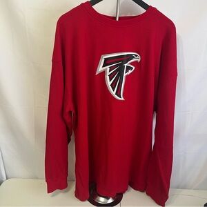 NFL Atlanta Falcons Red Men’s 3XL Long Sleeve Waffle Shirt
